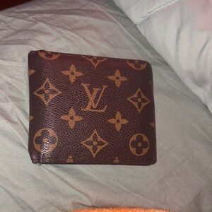 Louis Vuitton Brown Monogram Bifold Wallet